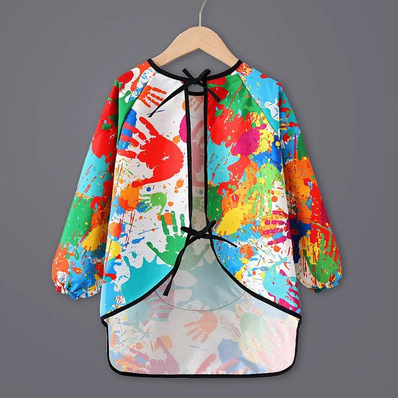 Waterproof kunstmaler disguise for children with long sleeves