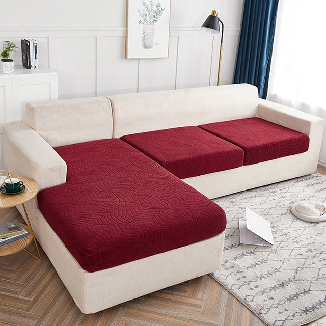 Waterproof and elasticated couch feature for pillow safeguard