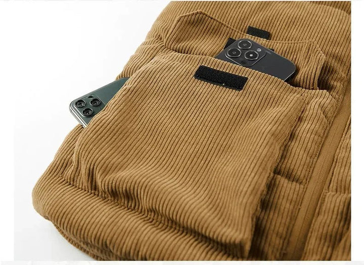 Warm and versatile vest for men