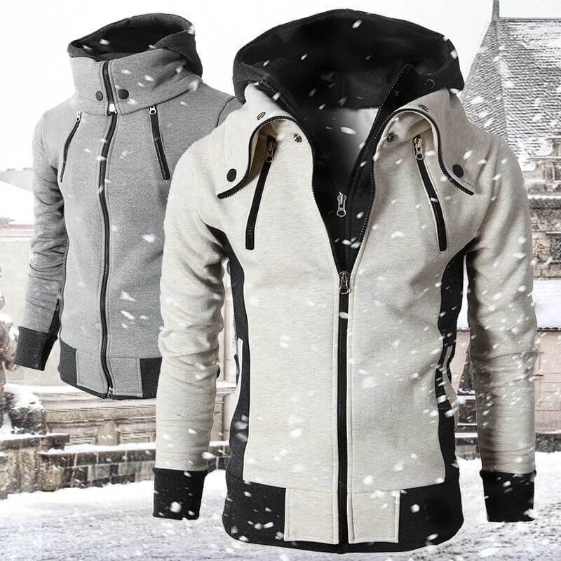 Warm and classy winter jacket for men