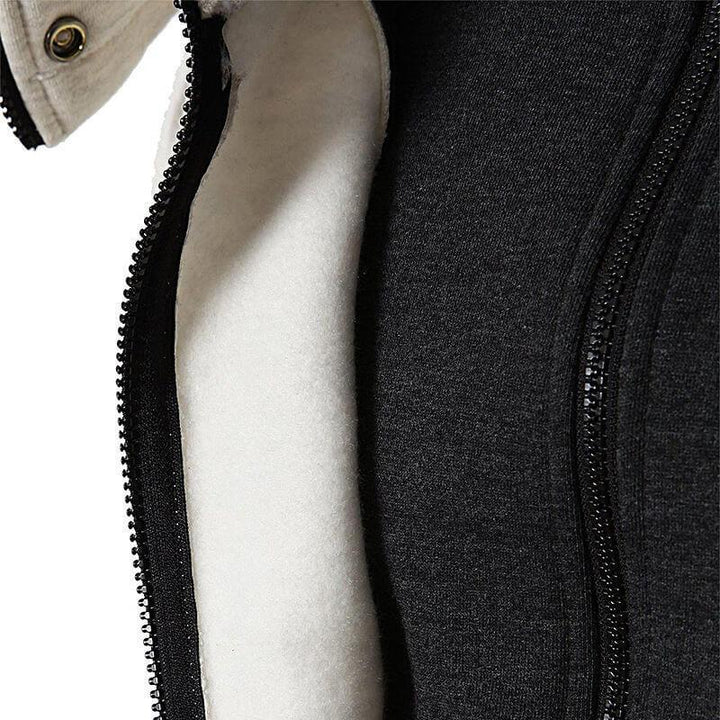 Warm and classy winter jacket for men