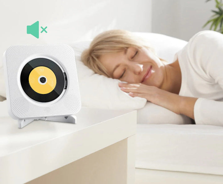 Multifunctional veggmontert cd-player with bluetooth