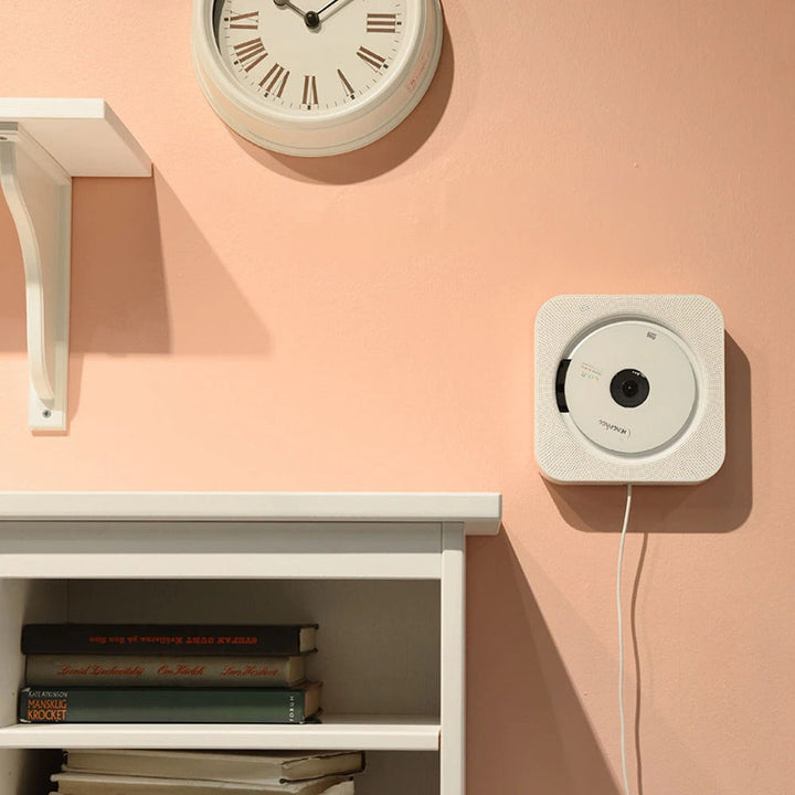 Multifunctional veggmontert cd-player with bluetooth