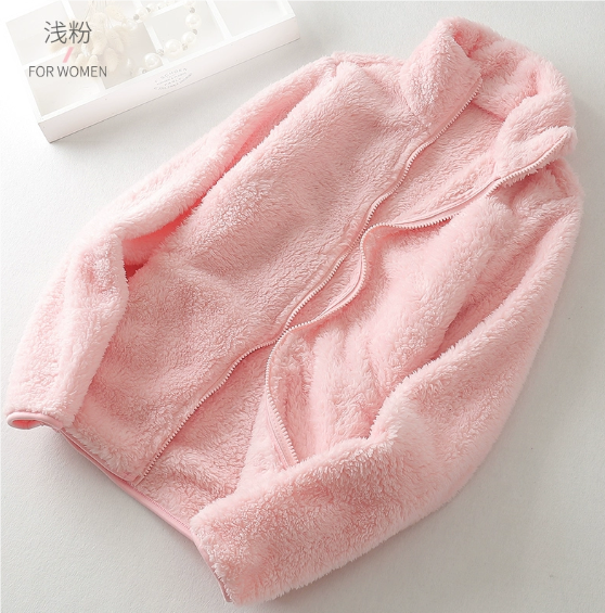 Vendbar fleece jacket for women