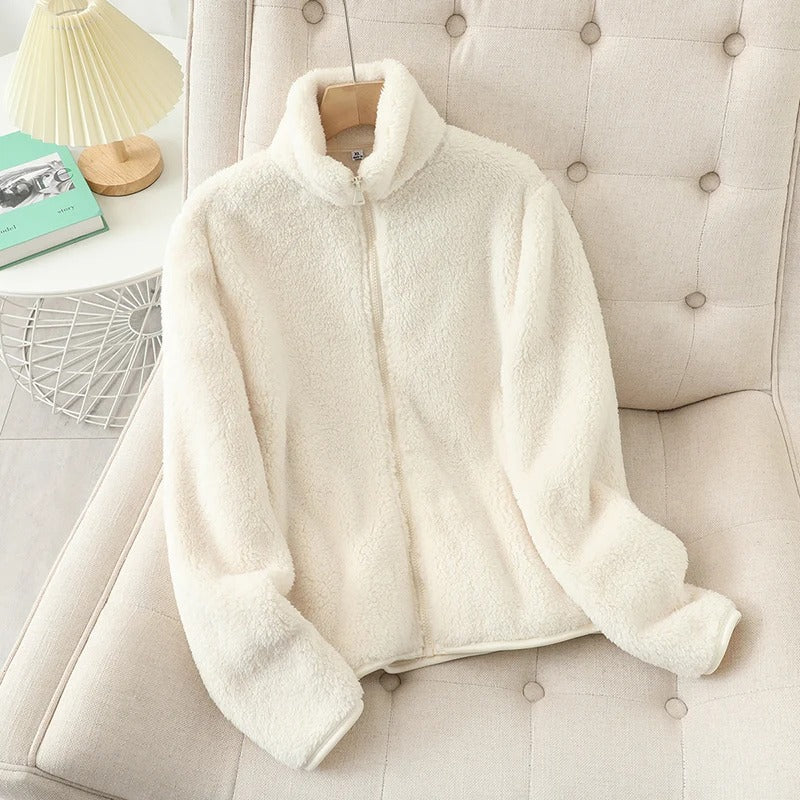 Vendbar fleece jacket for women