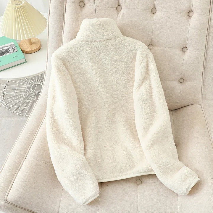 Vendbar fleece jacket for women