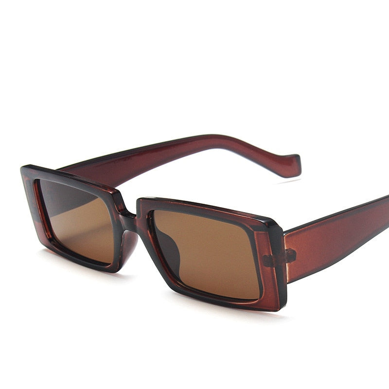 Unisex Vintage Rectangular Sunglasses