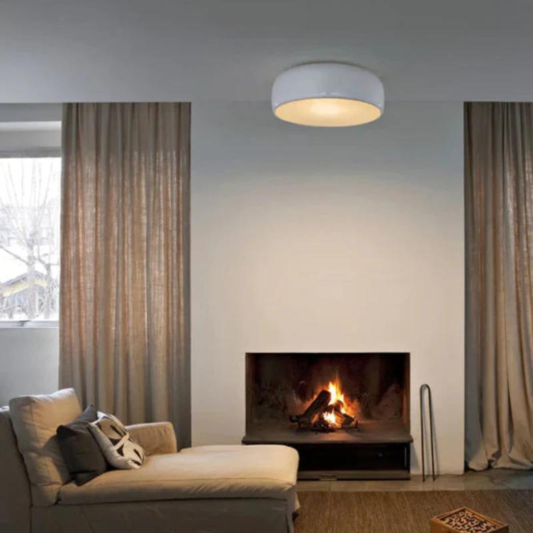 Vintage Ceiling Lamp with Atmospheric LED Lighting