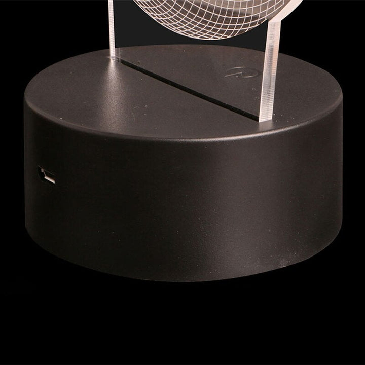 Yoga 3D Illusion Lamp